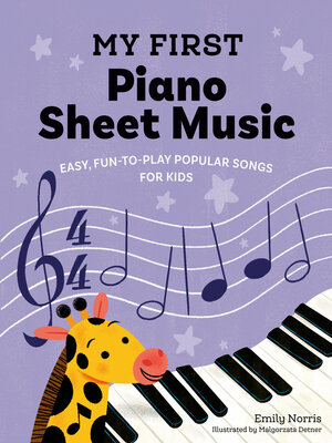 cover image of My First Piano Sheet Music
